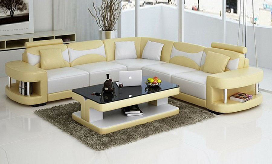 Andrepont - Leather Sofa Lounge Set